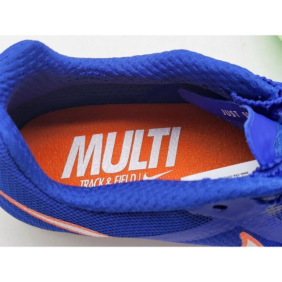 Nike Rival Multi Track & Field Spikes Mens DC8749 401 Blue Orange Size 11 - Picture 9 of 10